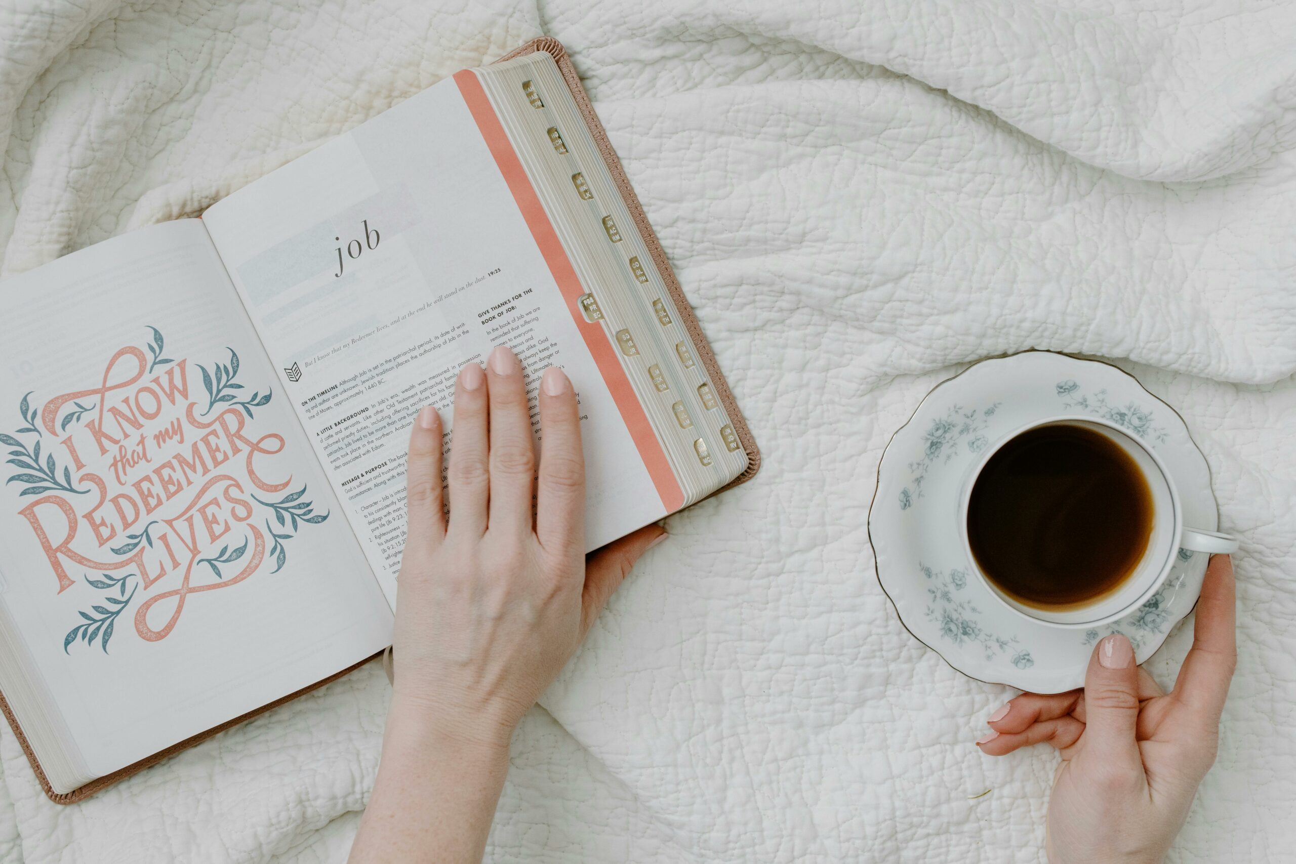 woman reading an inspirational book representing one of the steps of the miracle morning routine